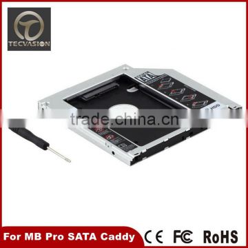 For Apple Macbook Pro Unibody 2nd HDD SSD SATA Hard Drive Caddy Bay Optibay 9.5mm                        
                                                Quality Choice