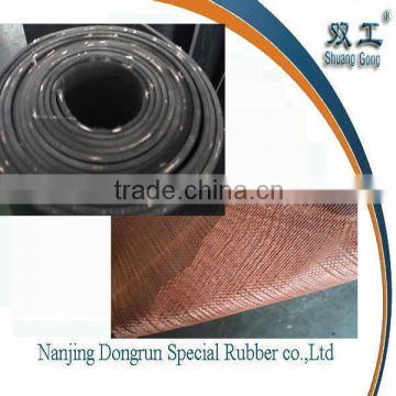 3mm thick cloth rubber sheet 1.6specific gravity