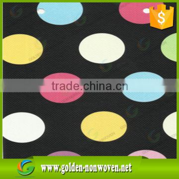 China polyprolylene spunbond nonwoven printed fabric manufacturer,pp printed spunbond fabric for bag use