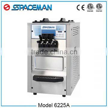 Alibaba express China SPACEMAN pump feed commercial ice cream machine 6225A