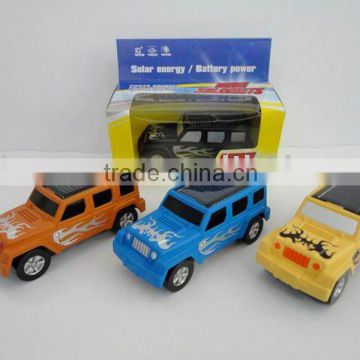 12CM solar power car toys