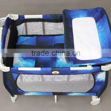 New design hot portable baby bed mosquito net folding baby bed