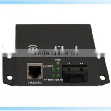 Gigabit 10/100/1000Mbps HD Video Fiber Media Converter