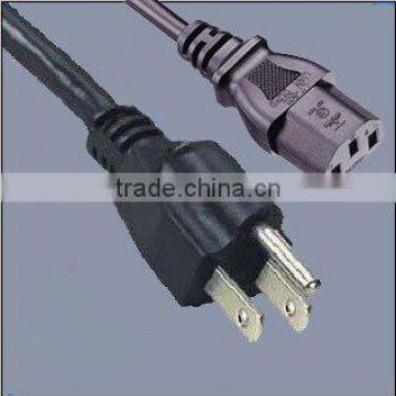 USA power cord NEMA 5-15P/IEC320-C13