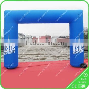 New hot selling durable blue advertising inflatable arch