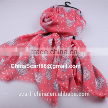 Silk viscose voile scarves wholesale