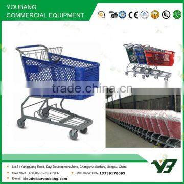 Plastic shopping Cart 180L