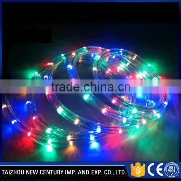 waterproof 100m rgb decoration multi color 230v led rope light