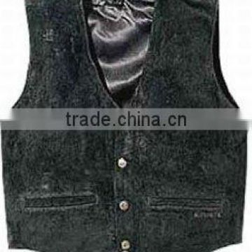 Leather Racer Vest,Motorcycle Vest,Men & Ladies Vest , Winter racer Leather Vest