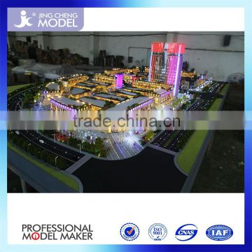 High quality scale architectural models of commercial buildings