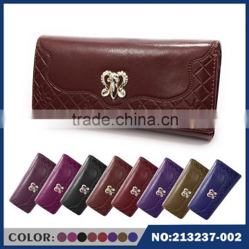 vintage leather wallet lady handbag