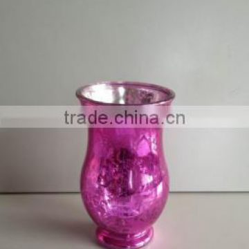 GLASS VASE WITH COLOR IN D11 X H18 CM