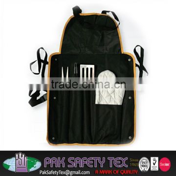 Customize Grill Sergeant BBQ Apron With a lot of pockets/100% Cotton Kitchen Aprons/Industrial Aprons/Garden Aprons