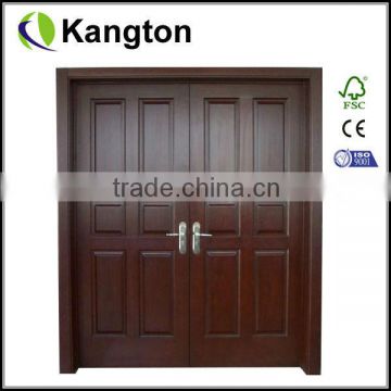 wood PVC Door pvc folding door
