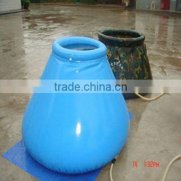 plastic onion shape storage water tank