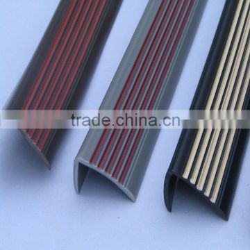 shaped plastic door profile according your color sample