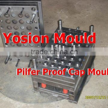plastic Pilfer proof cap mould