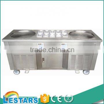 2016 Promotion! Whole new double pan fried ice cream machine for sale factory type good price
