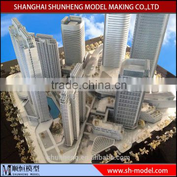 SH Model architectural model making /Top Quality Miniature Business Building Architectural model scale 1/200