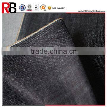 10oz Super Deep Blue+Deep Color Twill 98% Cotton Denim Fabric For Wholesale