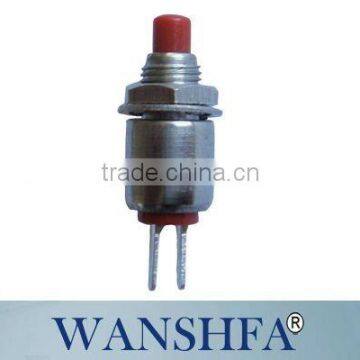 DS-402 red mininature low voltage Push Button Switch