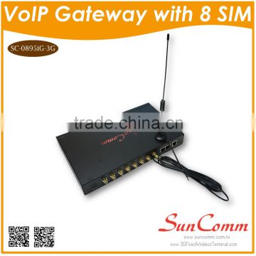 SC-0895i-3G VoIP Terminal with 3G WCDMA , 8 SIM