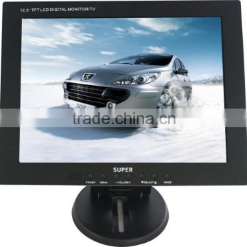 Special design 12 inch LED TV with pc input