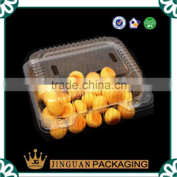 High quality PET plastic clamshell blister fruit packaging box