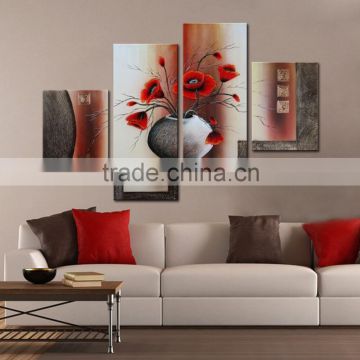 Free Sample decorative canvas oil painting