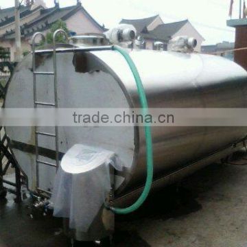 2000L Milk cooling tank with automatic CIP cleaning system
