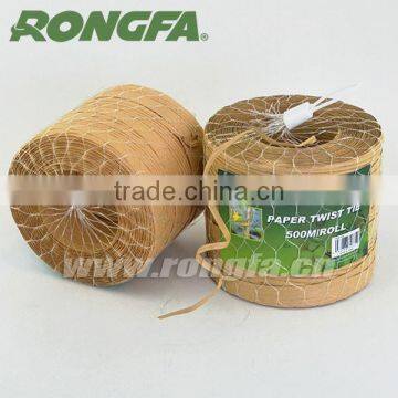 Precut And Roll Natural Paper Vineyard Twist tie For agriculture