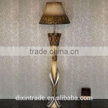 fancy coloured hand craft standing floor lamp