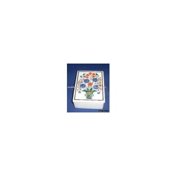 Marble inlay Boxes (2710)