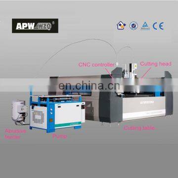 Full Enclosed stainless steel 5-axis waterjet cutting machine