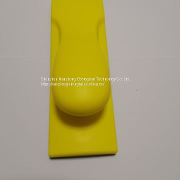 High quality self adhesive sandpaper hand grinding push board High quality hand grinding plate  sandpaper block