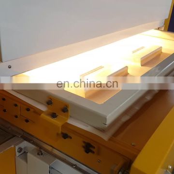 Automatic Electric Micro Card blister vacuum membrane press machine for wooden furniture