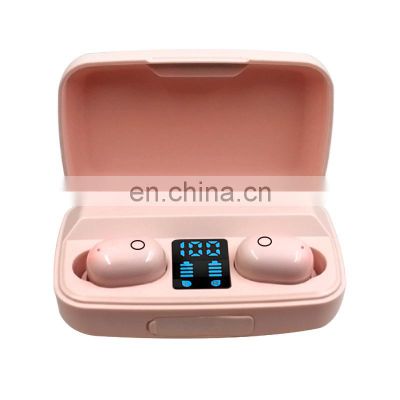 2021 Tws Earbuds B172 With Led Screen Display Power 2500mah Power Charger Box Earpieces Headset