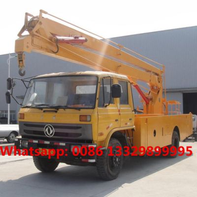High quality and best price dongfeng 153 22m-24m hydraulic aerial working platform truck for sale