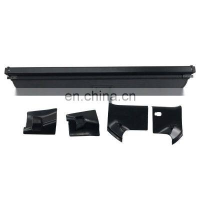 HFTM kits parcel car shelf for TESLA model y rear trunk retractable cargo cover decorative black cargo cover Utility auto parts