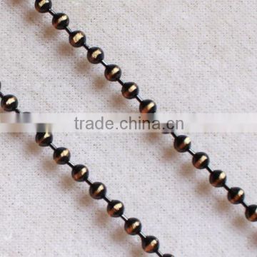 Different Styles And Sizes Metal Ball Chain, Custom Metal Beaded Chain Roll, Decorative Metal Chain