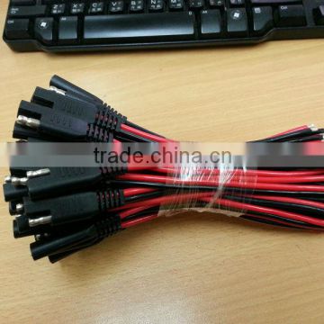 Trailer Electronic UL SPT-2 18 AWG Cable with SAE plug & 5mm Tinned Wire Harness