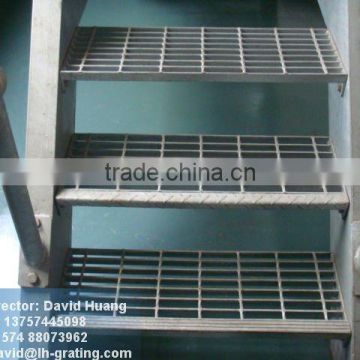 galvanized bar grating stair tread, galvanized grating stair tread