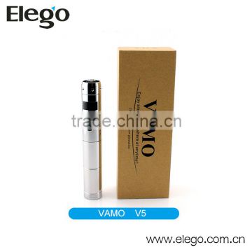 Wholesale stainless e-cigarette vamo vv vamo v5 body