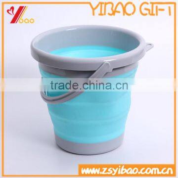 Good quality Silicone collapsible fishing camp bucket 5L 10L