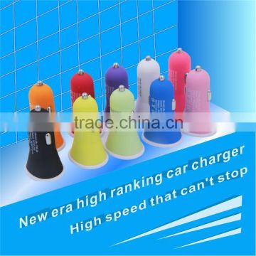 New style wholesale universal 2 usb car charger for mobile phone charger