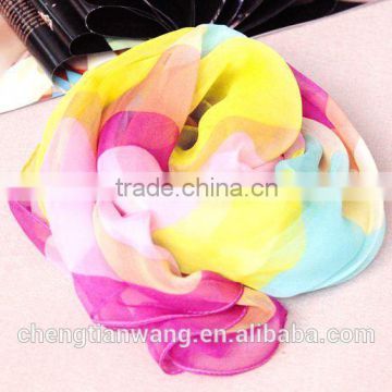 2015 new product latest design good quality beautiful raw silk scarf