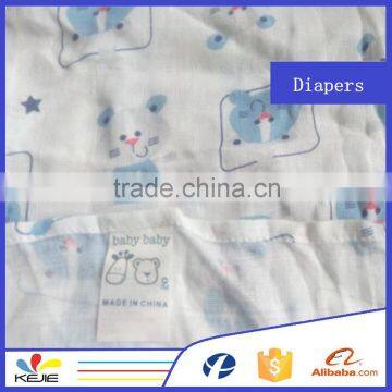 High Performance Material Soft Handfeel 100% Cotton diapers from china