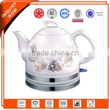 High quality cheap custom Low-Maintenance 1.2l ceramic electric kettle