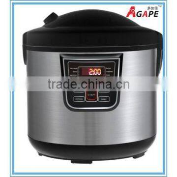 1.0L ROUND RICE COOKER 20 MULTI FUNCTIONS KITCHEN APPLIANCE WITH CB,CE, 220-240V,LED DISPLAY