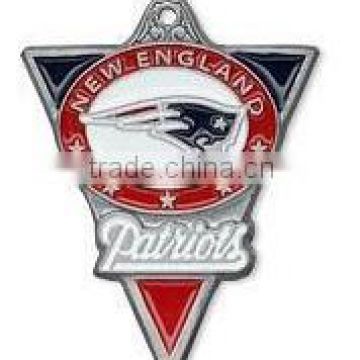 High Quality Sport Charms Enamel Single-Sided Sport Pendant NFL New England Patriots Charms Wholesale